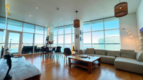 Oceanview 2BR Bliss in Al Raha with Pool n Balcony